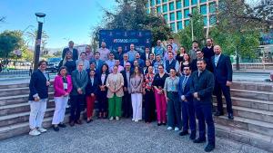 Rectores y académicos de universidades ecuatorianas y de otros países en en el seminario realizado en Chile